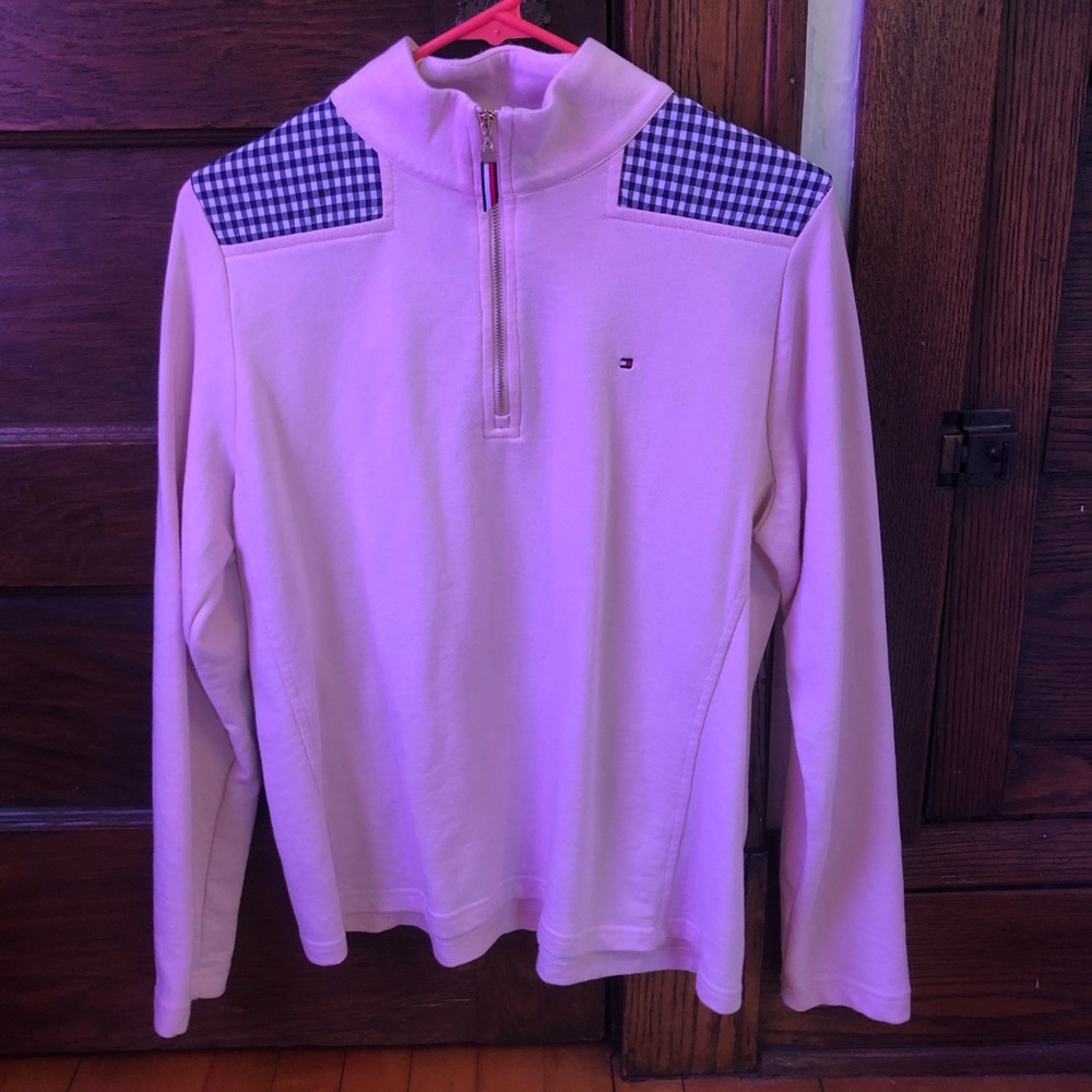 tommy hilfiger quarter zip